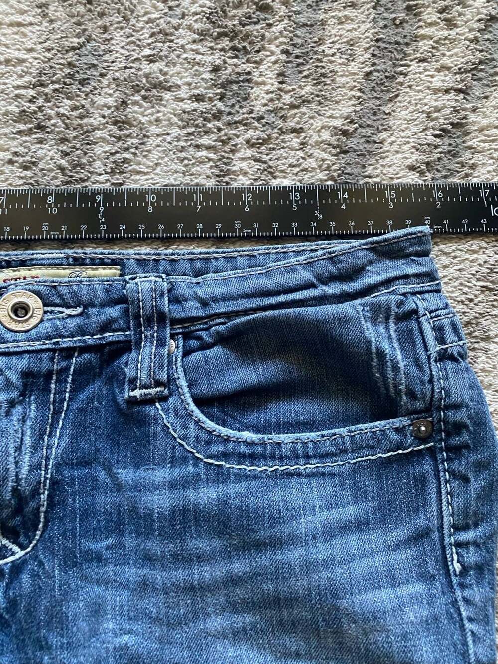 Big Star Remy Low Rise Bootcut Jeans Size 29L - Picture 6 of 9